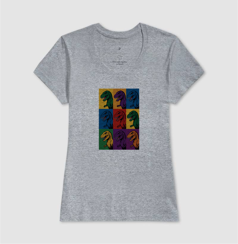 Camiseta Dino Pop T-Rex - Imagem 11