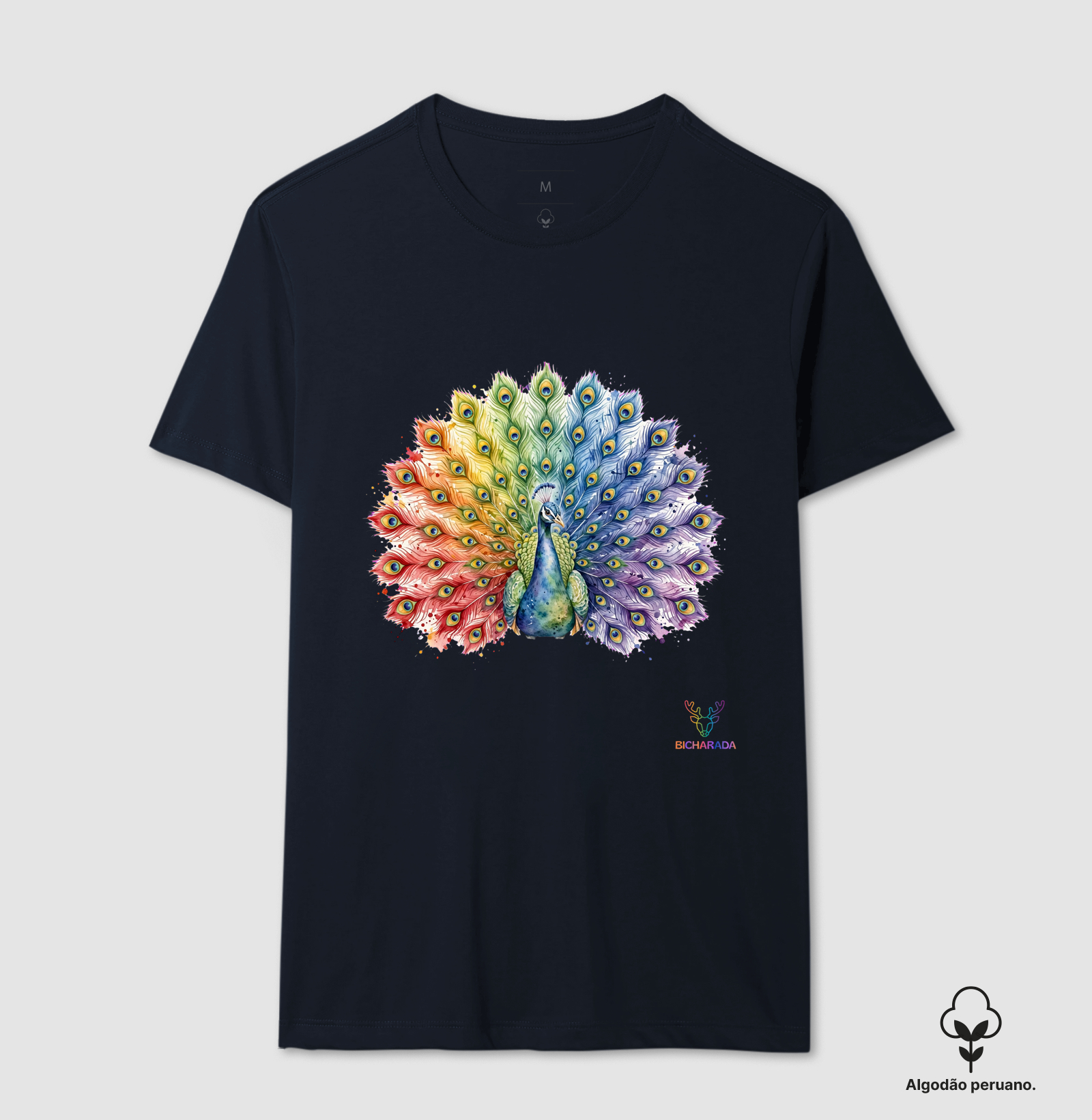 Pavão 🦚 arco íris  - Imagem 6