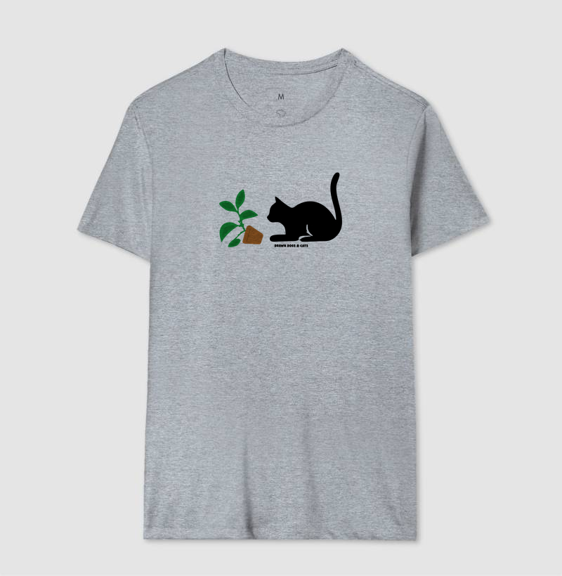 Gato abaixado ao lado do vaso - Imagem 5