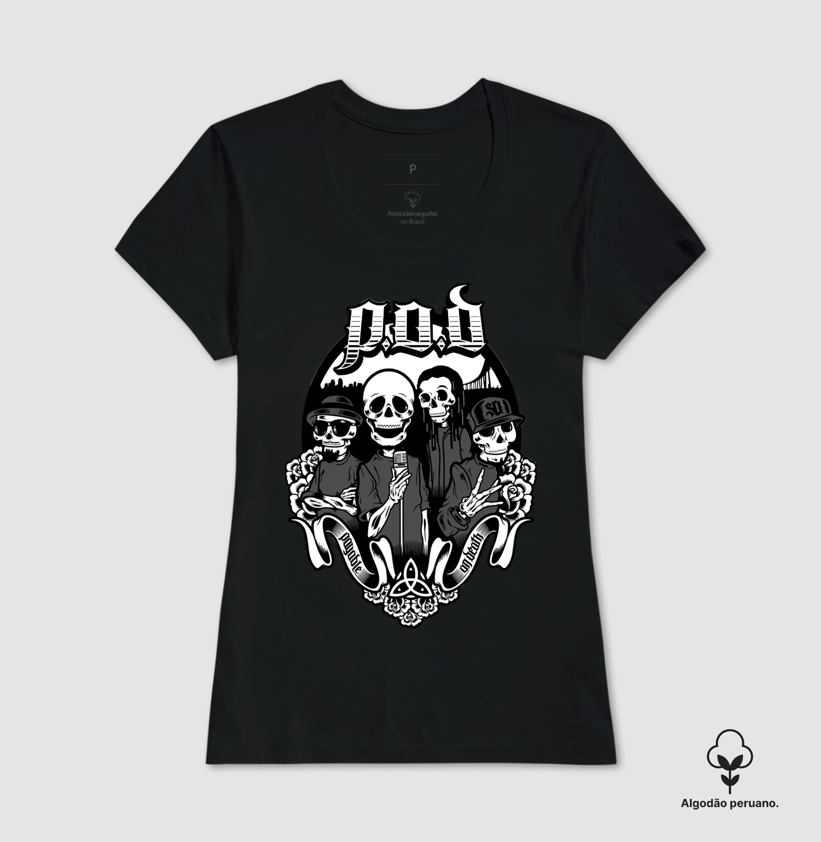 Camiseta Premium - P.O.D. (Payable on Death) - Imagem 7