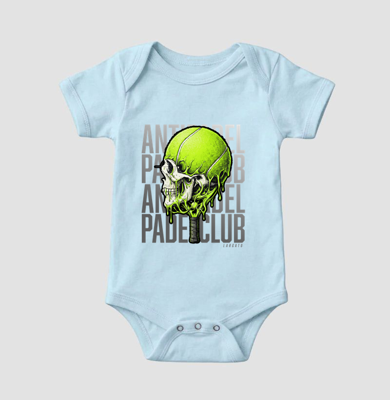 Camiseta Anti-Padel Caveira Prata - Imagem 4