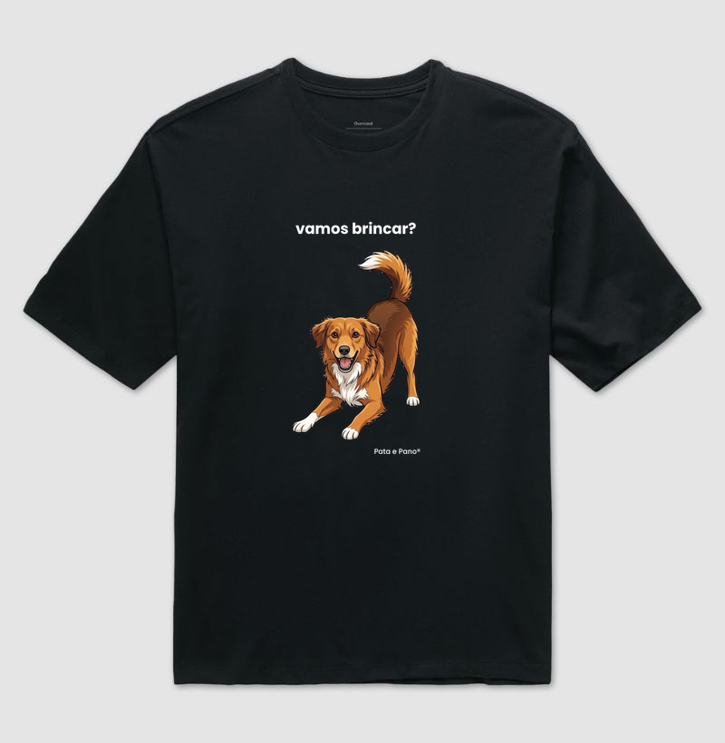 CAMISETA OVERSIZED NOSSO MASCOTE BRINCAR - Imagem 2