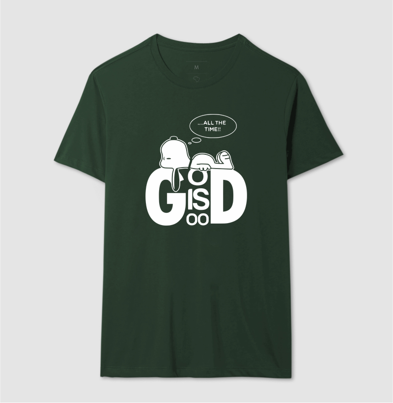 Camiseta Masculina God is Good - Imagem 4