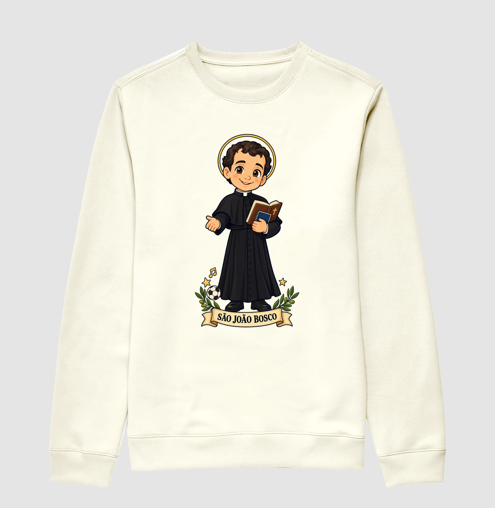 São João Bosco estilo chibi - Imagem 2