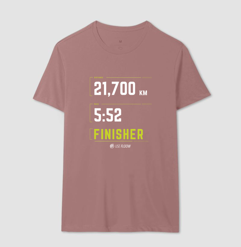 Camiseta Meia Maratona - Finisher 21,7 K Pace 5:52 - Imagem 16