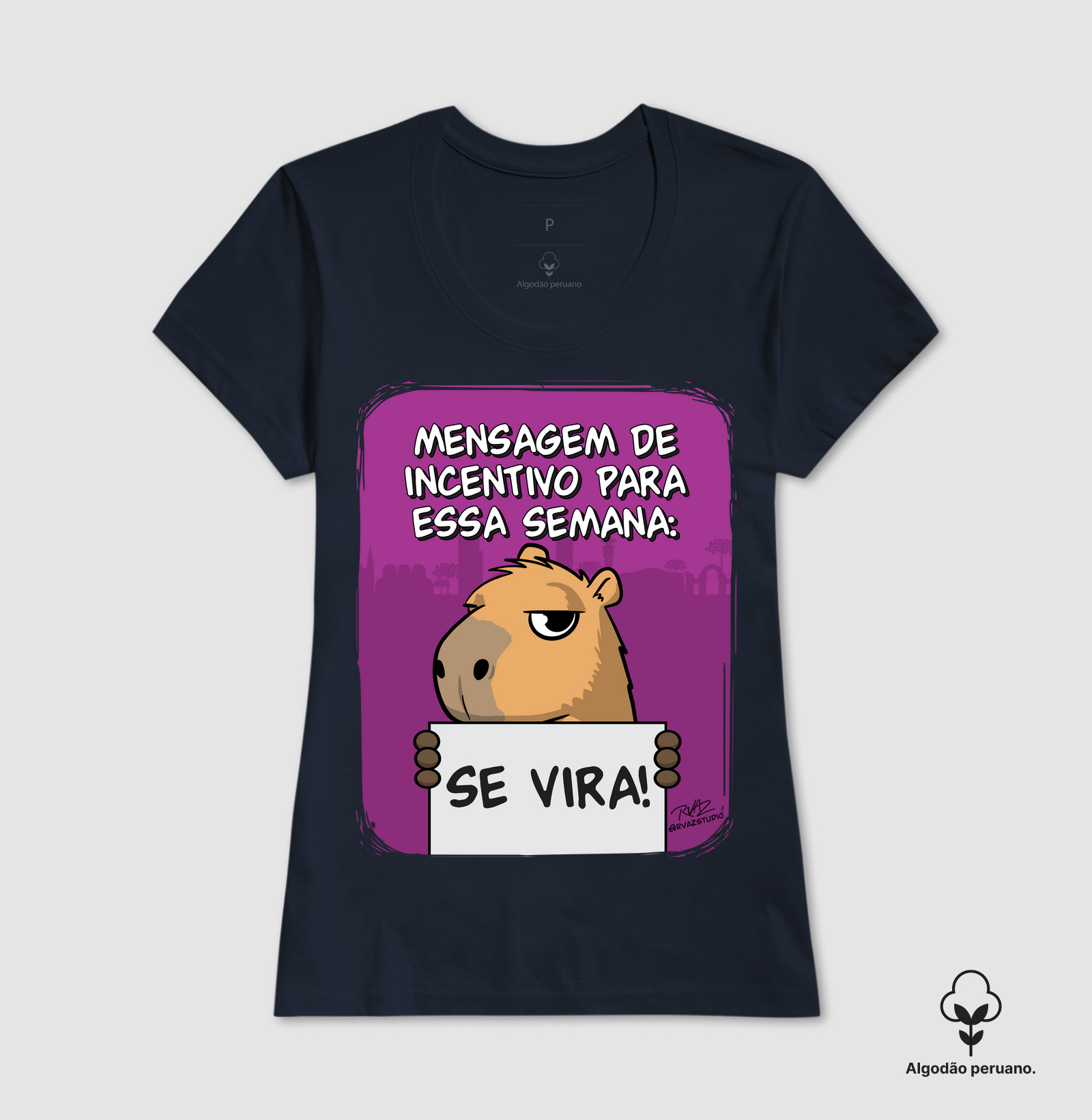 Camiseta Capivara Se Vira - Imagem 7