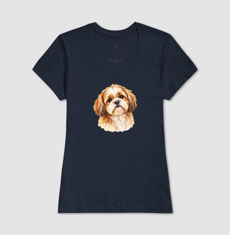 Shih Tzu aquarela - Imagem 7