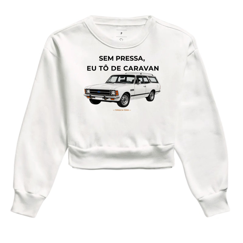Sem pressa, eu tô de Caravan - Branca - Imagem 3