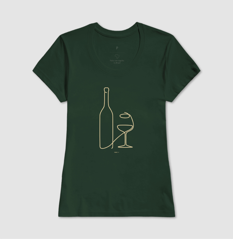 Camiseta Vinho - Garrafa & Taça - Imagem 12