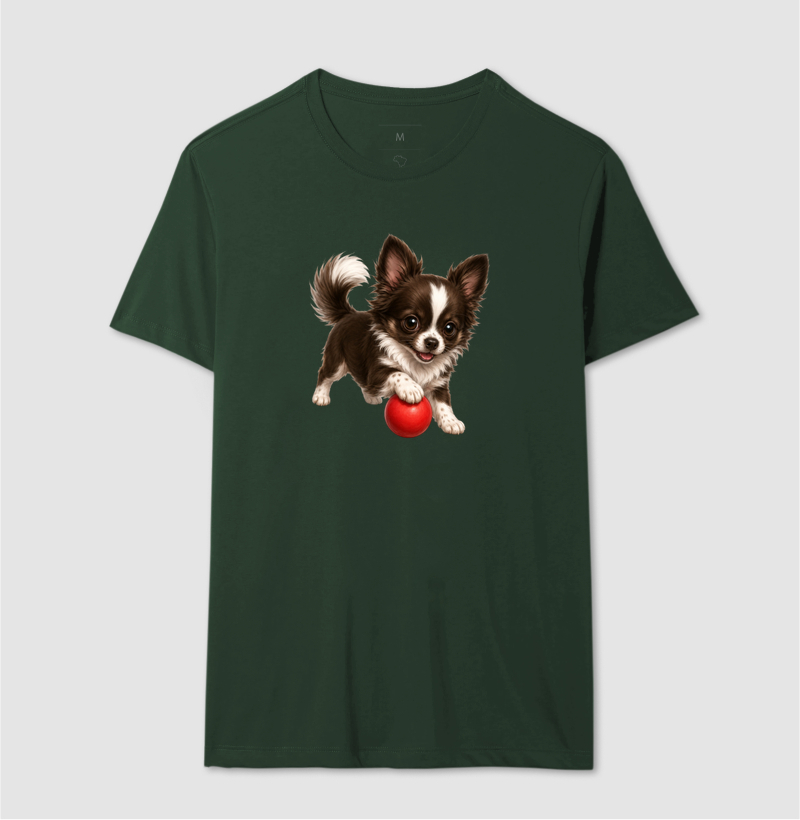Chihuahua Pelo Longo Marrom - Desenho Animado - Imagem 12