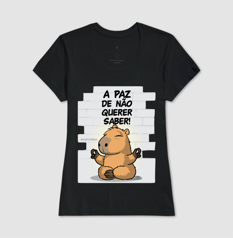 Camiseta Capivara Paz - Imagem 3