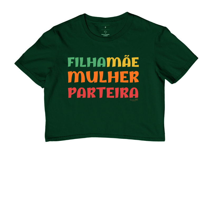Filha Mãe Mulher Parteira Cropped - Imagem 5