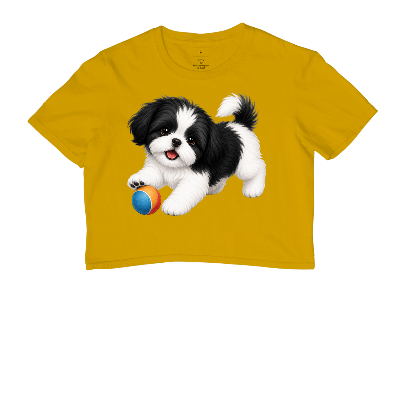 Shih Tzu Preto - Desenho Animado - Imagem 8