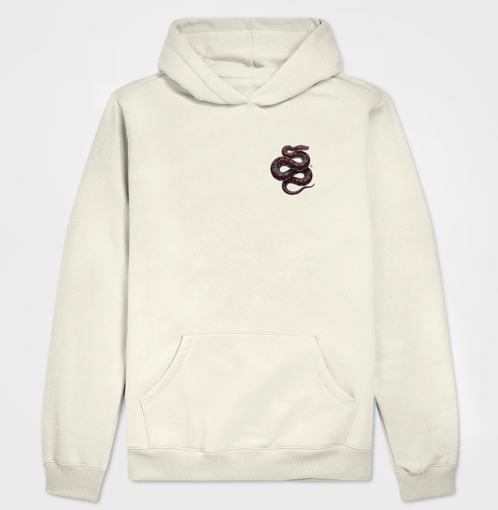 Répteis - Mini - Jibóia-arco-íris da Amazônia - Moletom Hoodie - Imagem 5
