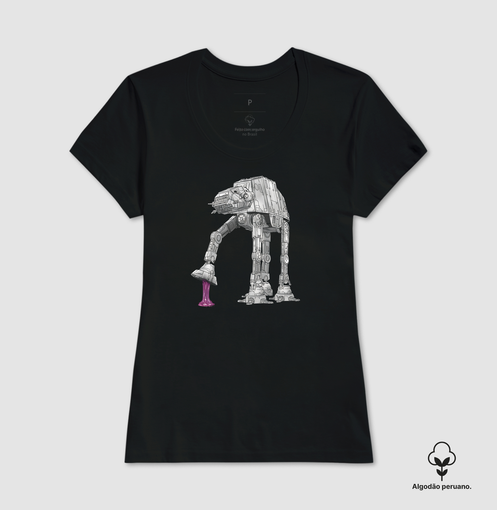 Camiseta Algodão Peruano Império em Apuros - Imagem 3