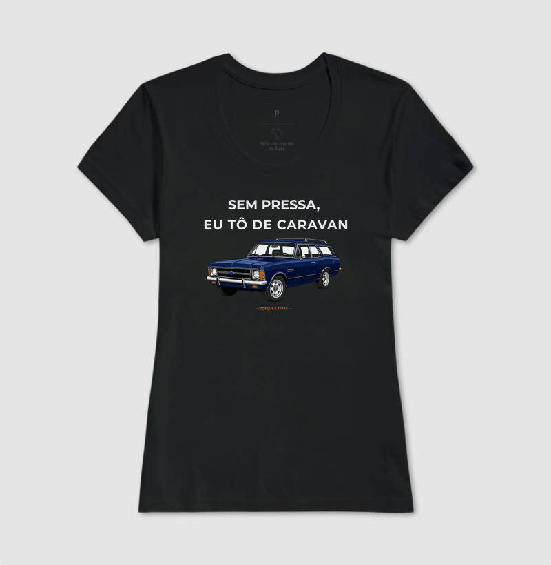 Sem pressa, eu tô de Caravan - Azul escuro 1 - Imagem 3