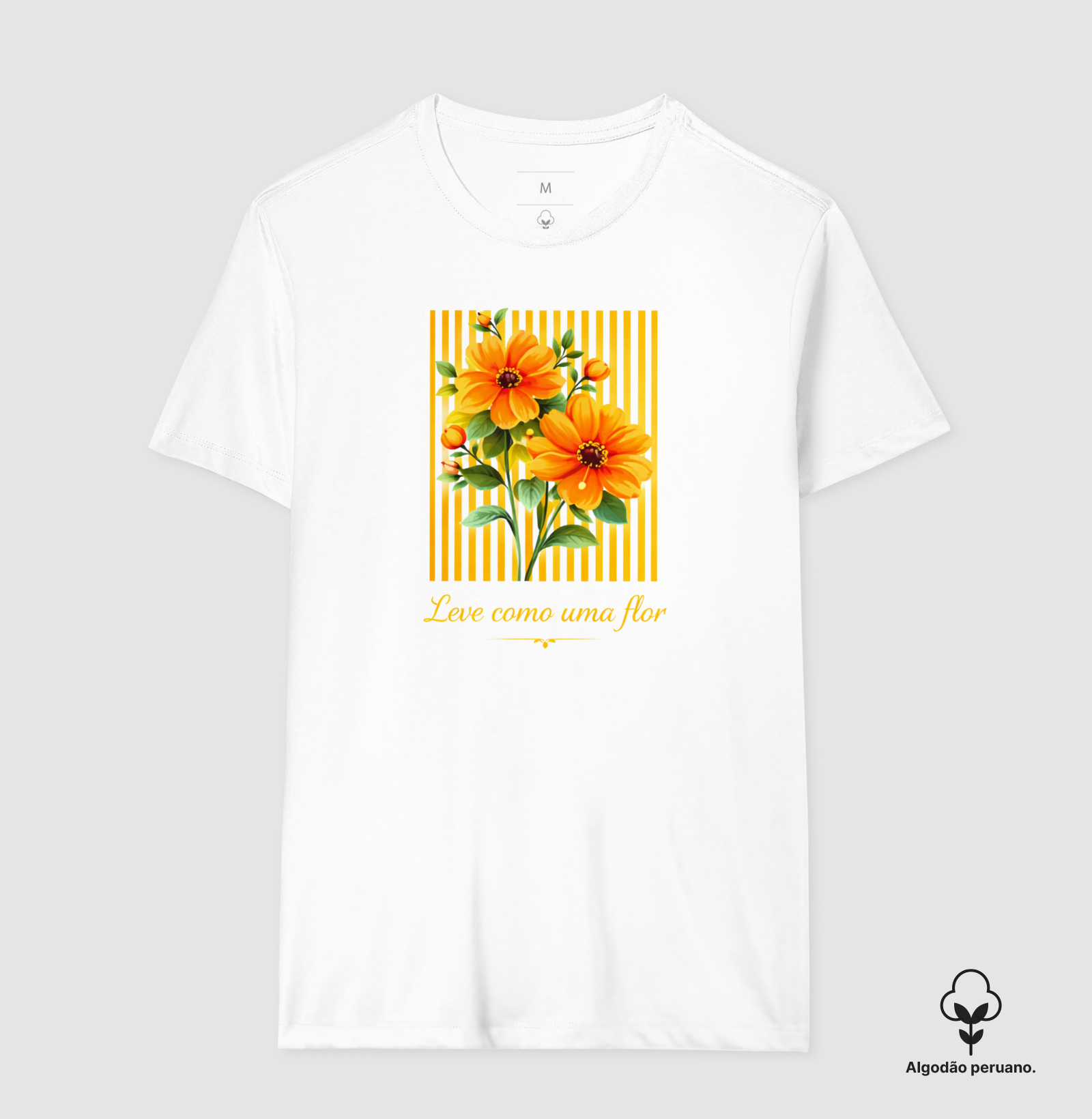 Camiseta Leve como uma flor  - Imagem 7