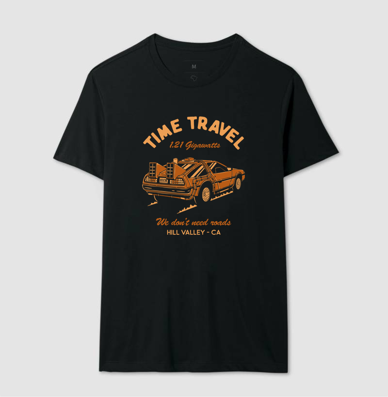 Camiseta  Retro Vintage Gigawatts - Imagem 2