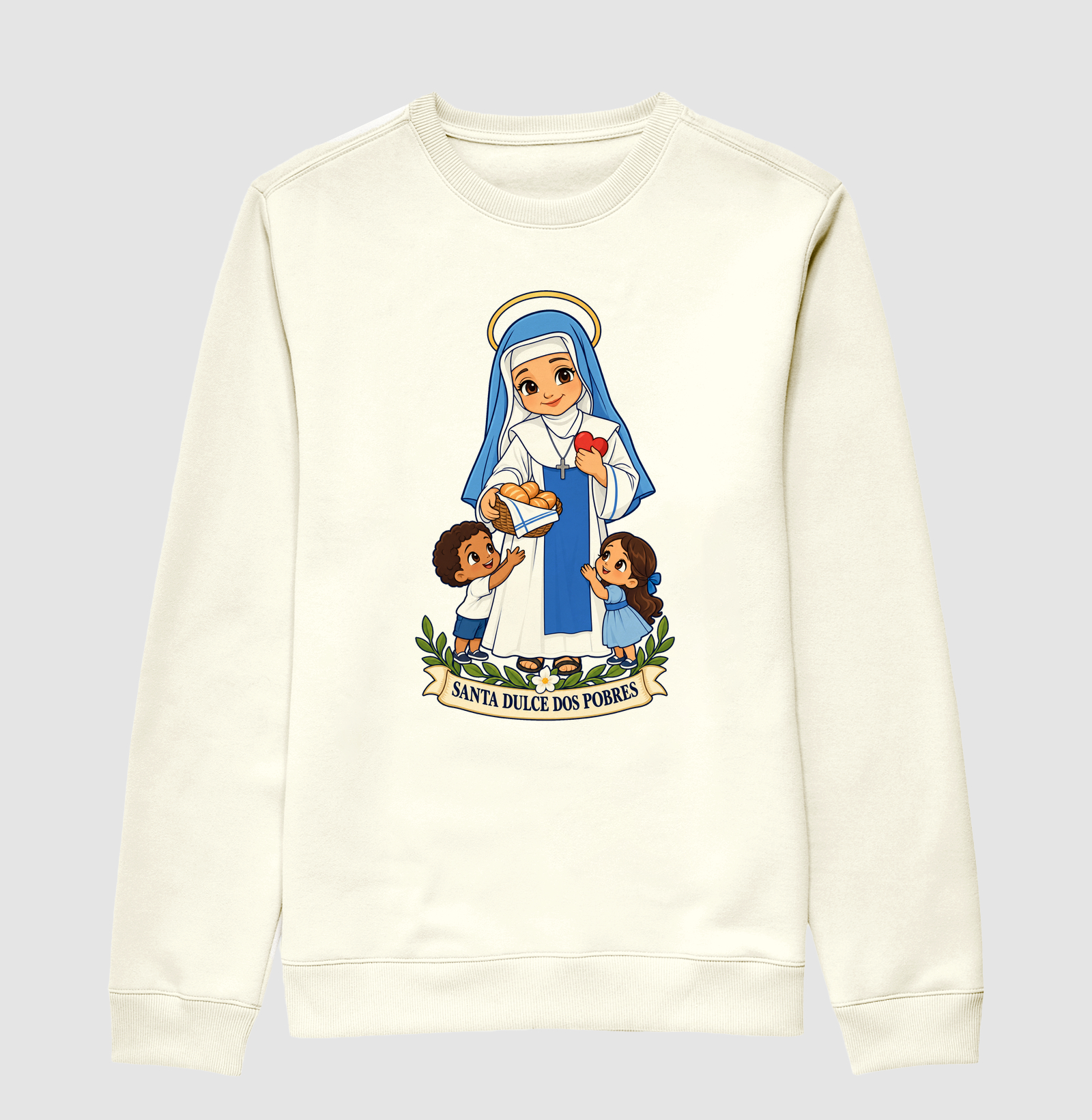 Santa Dulce dos Pobres estilo chibi - Imagem 2
