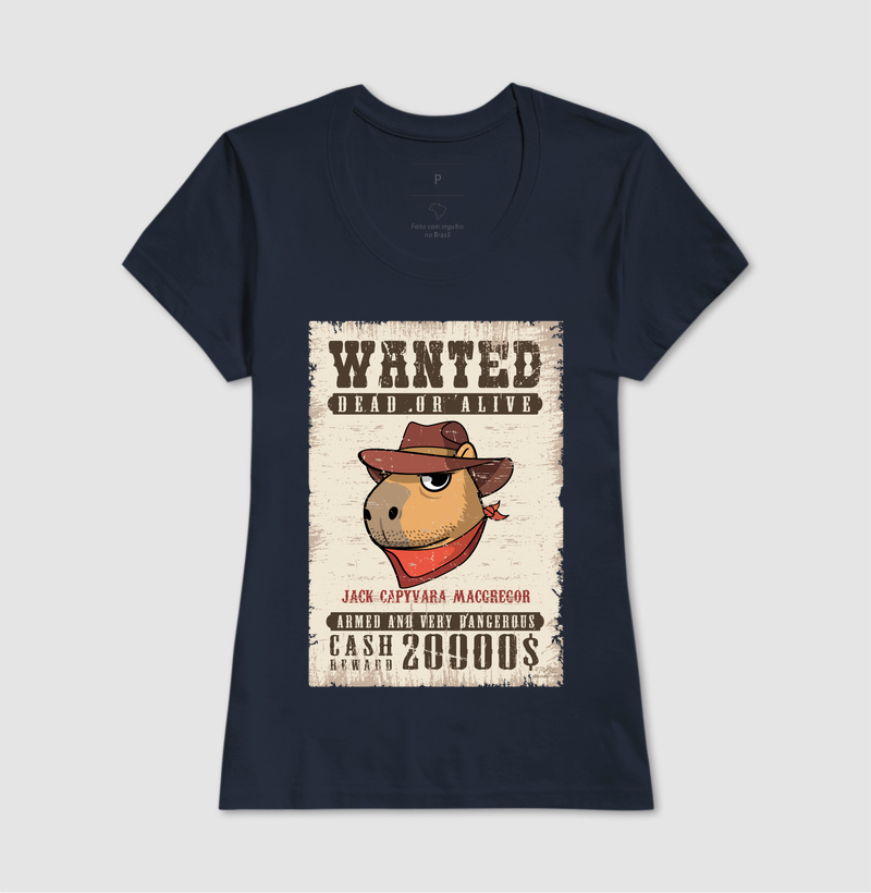 Camiseta Wanted Capivara - Imagem 7