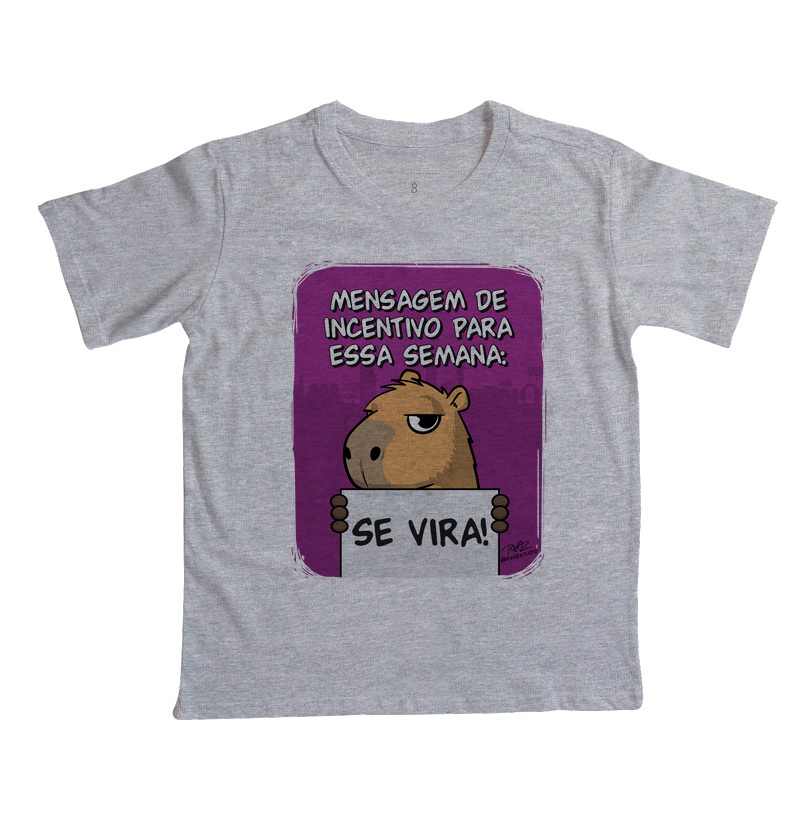 Camiseta Capivara Se Vira - Imagem 3