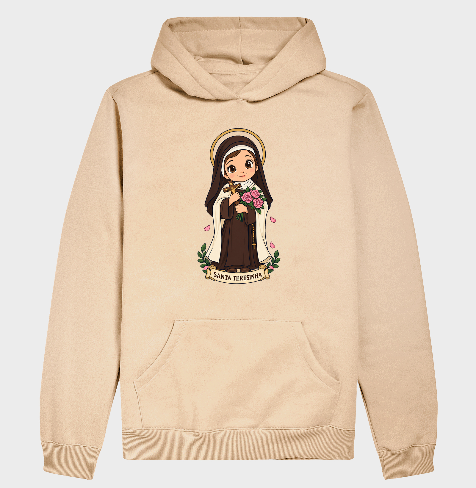 Santa Terezinha estilo chibi - Imagem 5