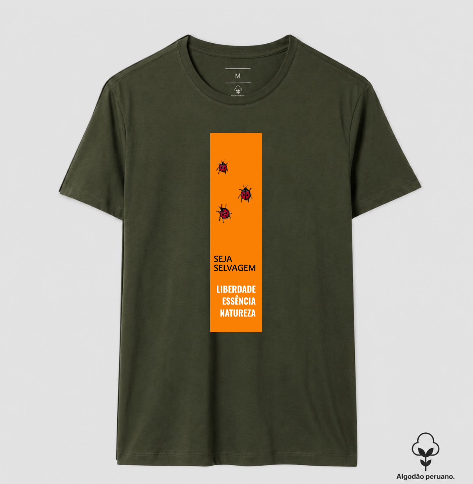 Camiseta Algodão Peruano Joaninhas (Seja Selvagem) - Imagem 8