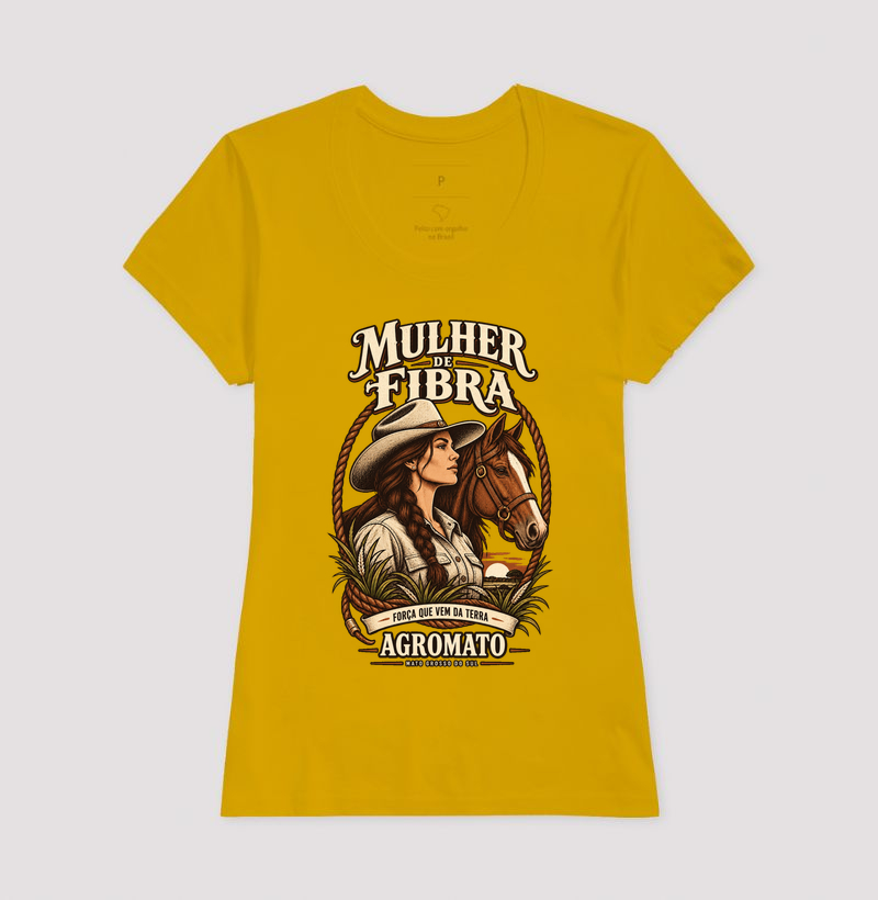 Camiseta Mulher de Fibra - Imagem 11