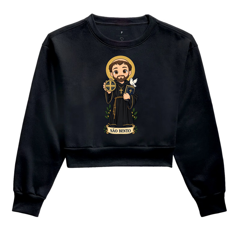 São Bento estilo chibi - Imagem 2