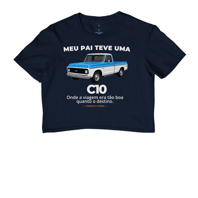 Meu pai teve uma - C10 - azul e branca - Imagem 4