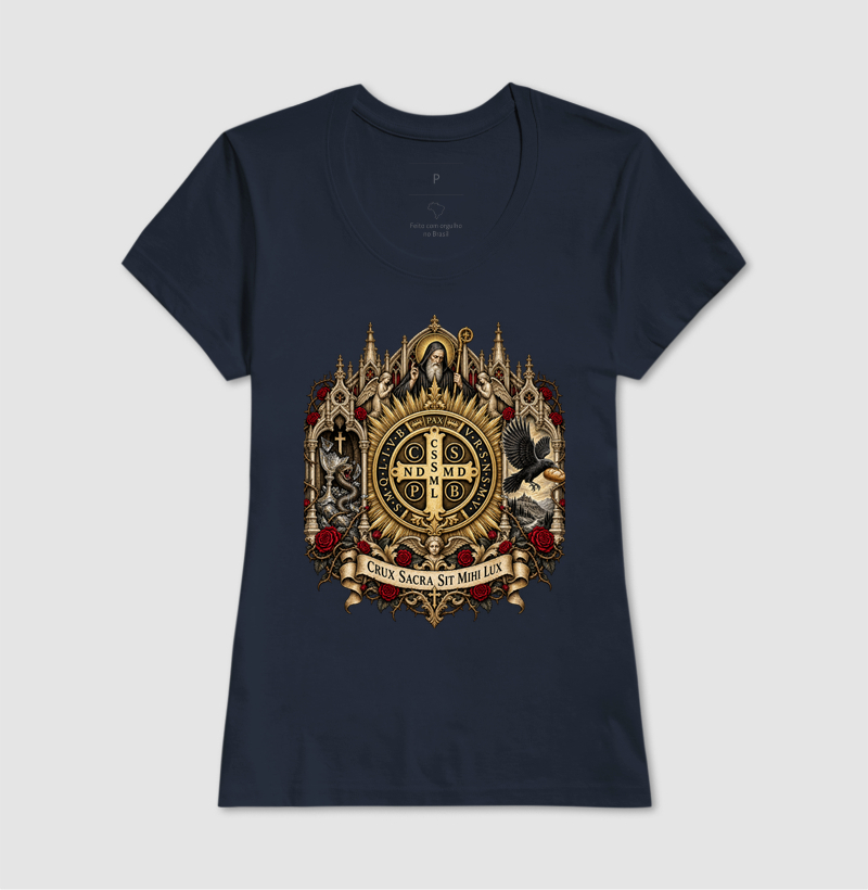 Medalha de São Bento — Altar Barroco - Imagem 5