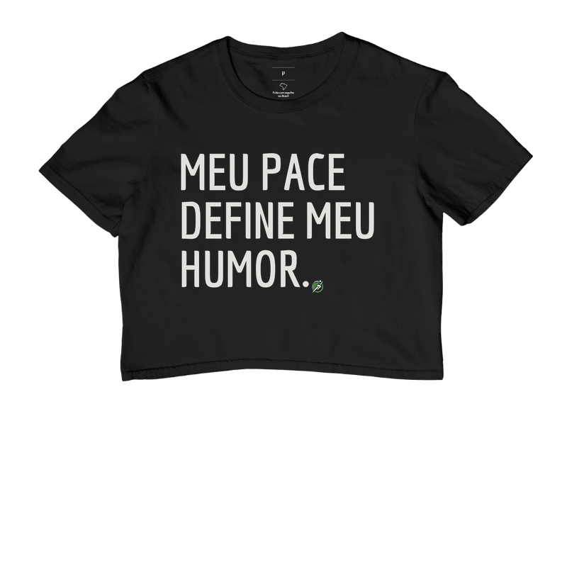 Cropped Corrida - Meu Pace Define Meu Humor - Imagem 2