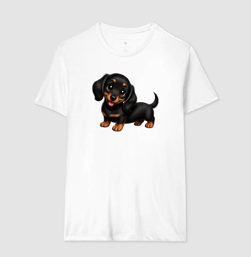 Dachshund Preto - Desenho Animado - Imagem 4