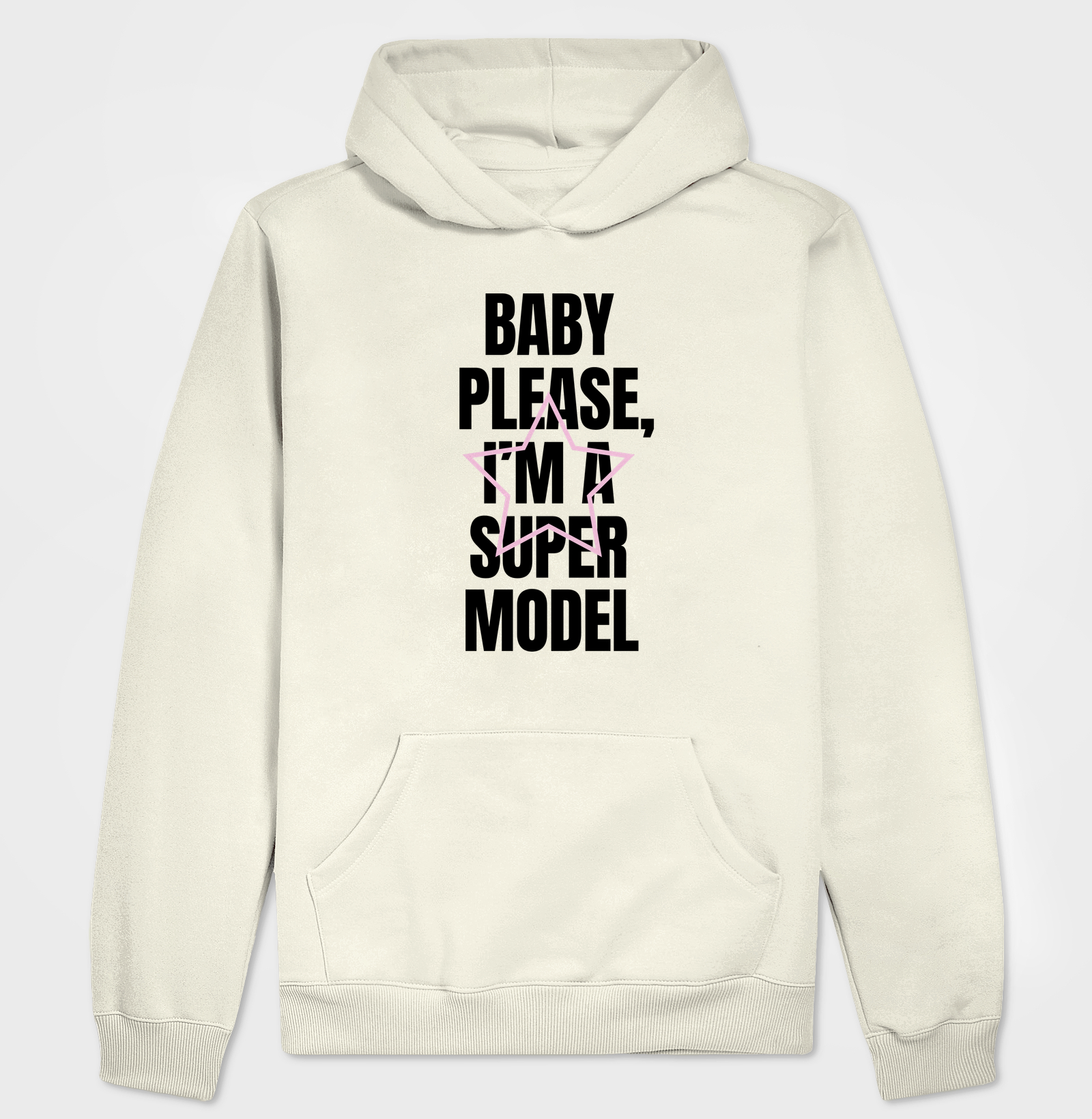 Hoodie Moletom ´I'm a Supermodel´ - Imagem 3