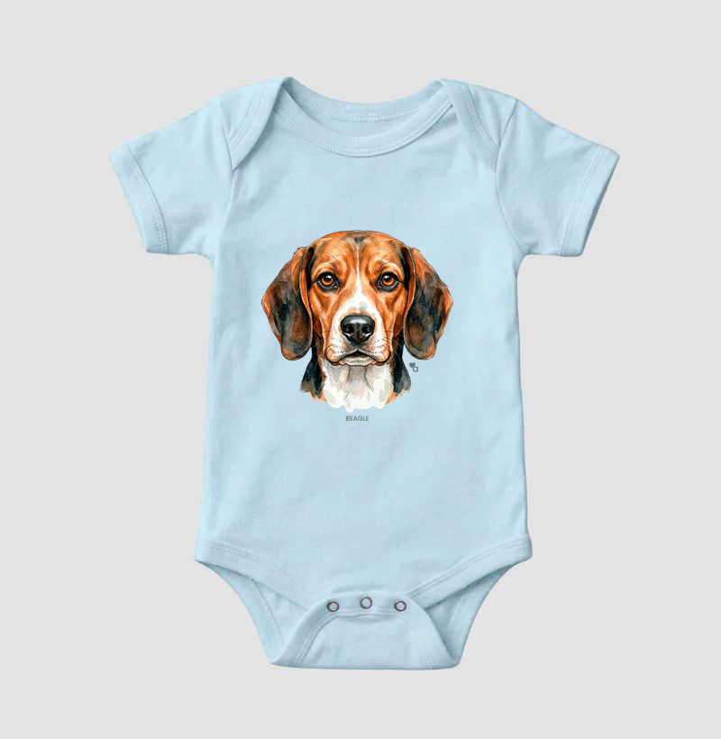 Cães - Beagle - Body Infantil - Imagem 6
