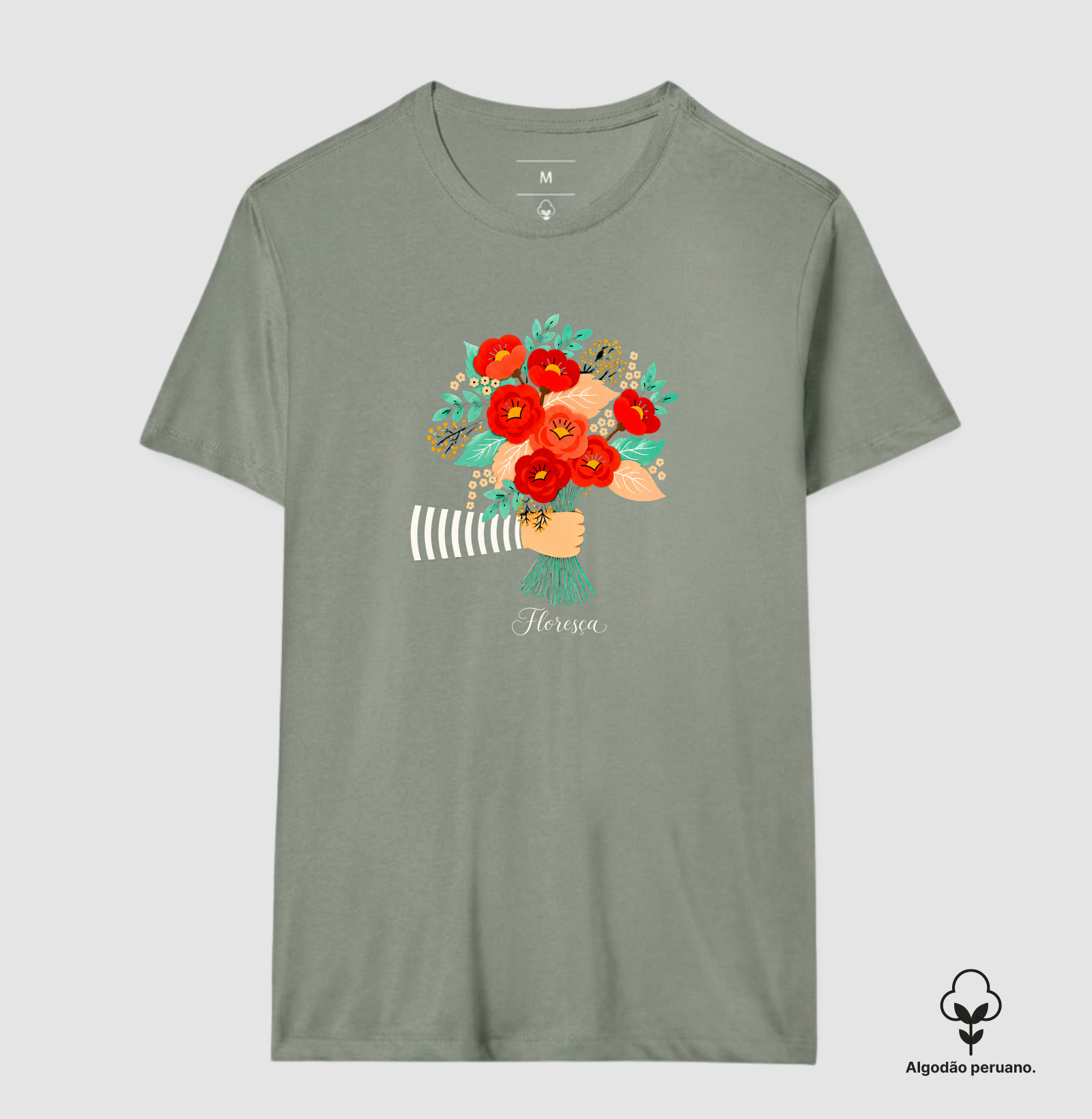 Camiseta Buquê de flores - Imagem 9