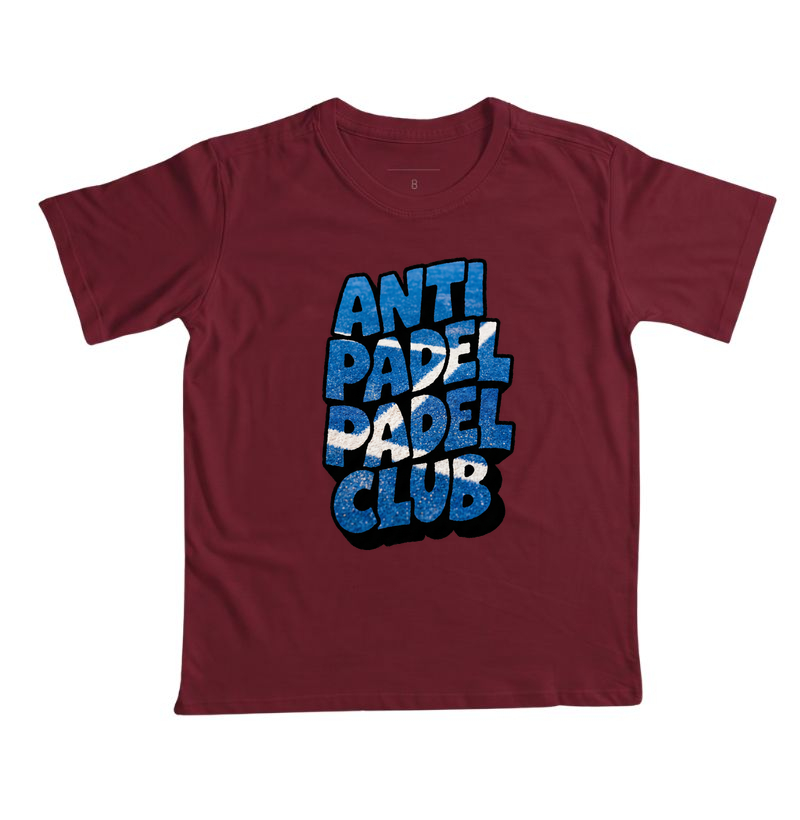 Camiseta Anti Padel Padel Club Quadra Azul - Imagem 7