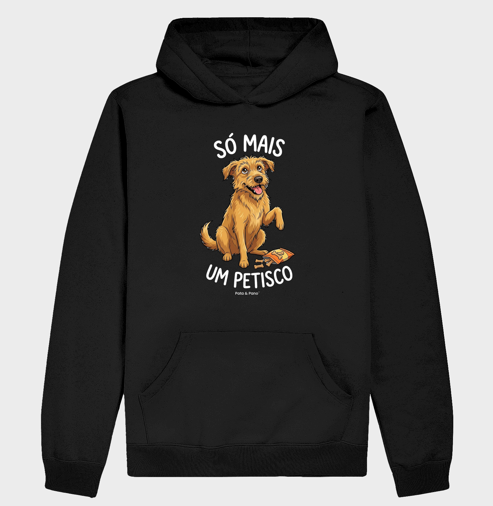 HOODIE MOLETOM VIRA-LATA FIAPO DE MANGA PETISCO - Imagem 2