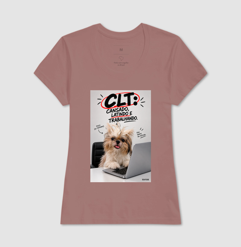 🐶💻 CLT — Cansado, Latindo e Trabalhando! 😂🐾 | Shih Tzu Edition - Imagem 15