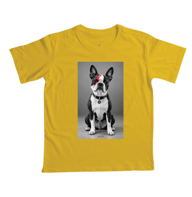 Glam Rock Boston Terrier ⚡ - Imagem 5