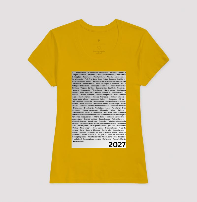 Camiseta Desejos para 2027 – Palavras da Virada - Imagem 14