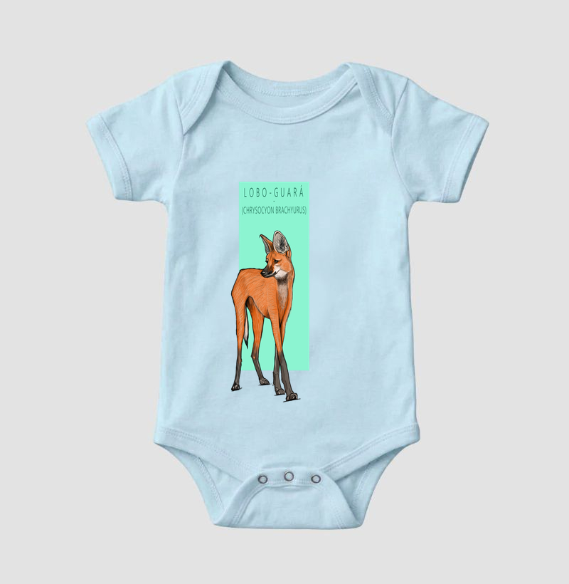 Body Infantil Lobo-guará - Imagem 4