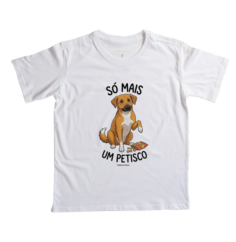 CAMISETA INFANTIL VIRA-LATA PETISCO - Imagem 4