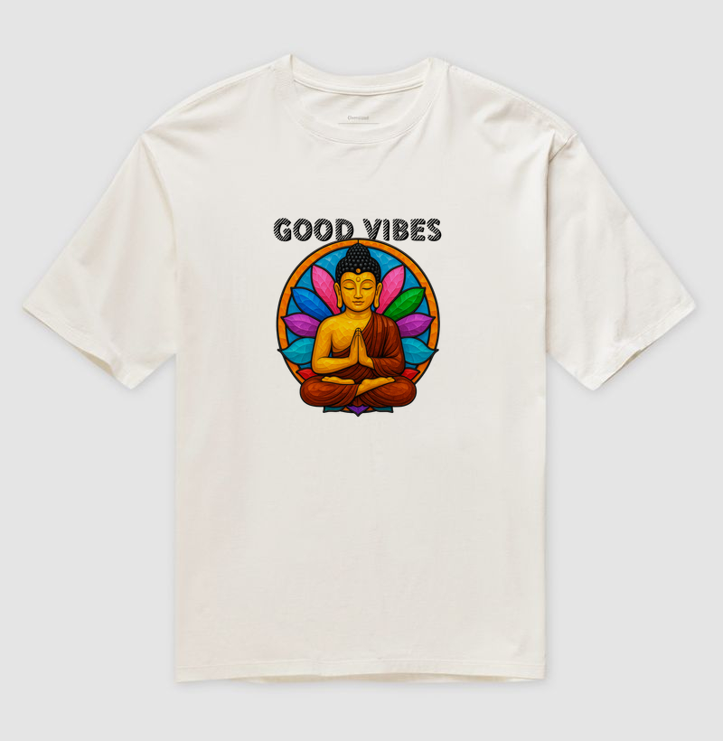 Good Vibes • Buda Gautama (oversized) - Imagem 6