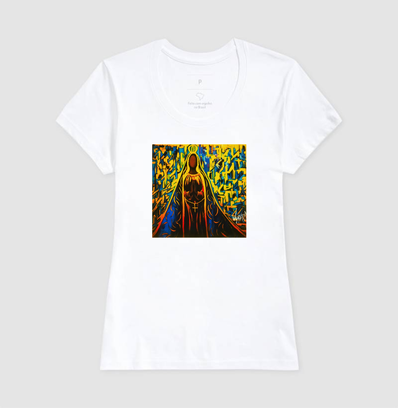 Camiseta Nossa Senhora Arte Sacra - Imagem 5