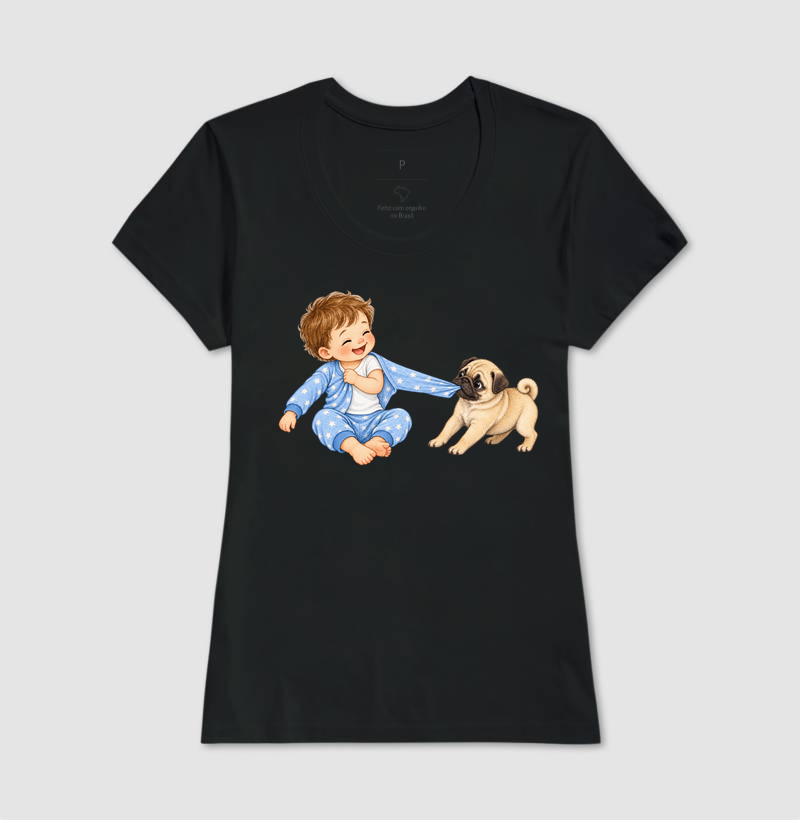 Pug Puxando Pijama - Imagem 3