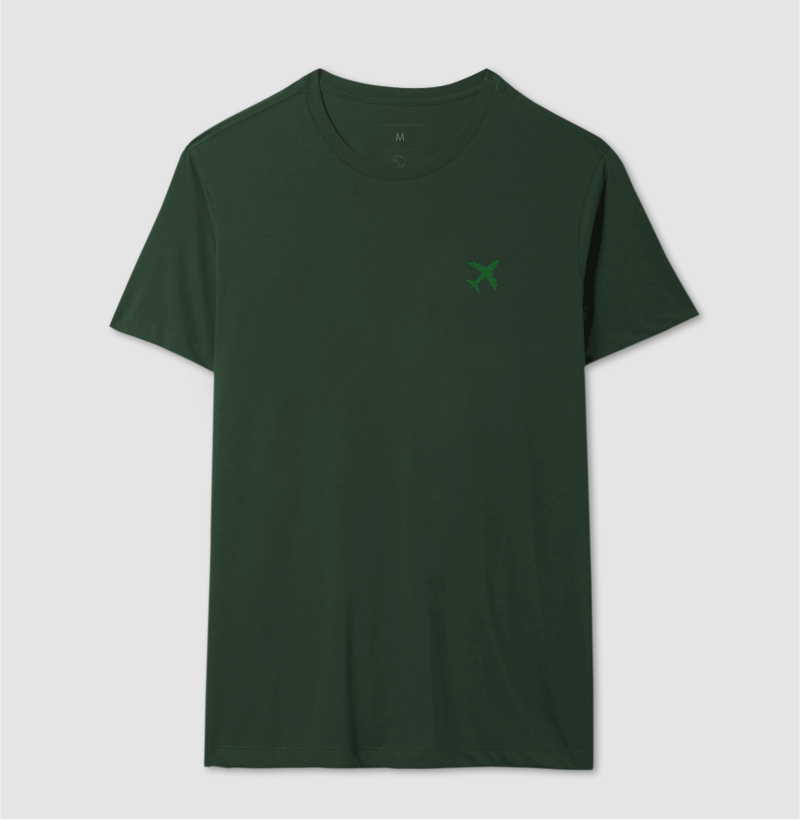 Viajante Minimalista - avião verde escuro - Imagem 23