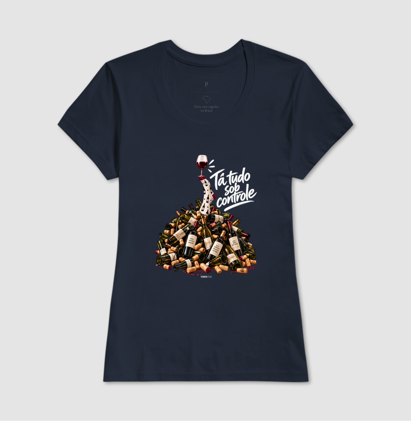 Camiseta “Entre Garrafas e Histórias” – Wine Mood - Imagem 7