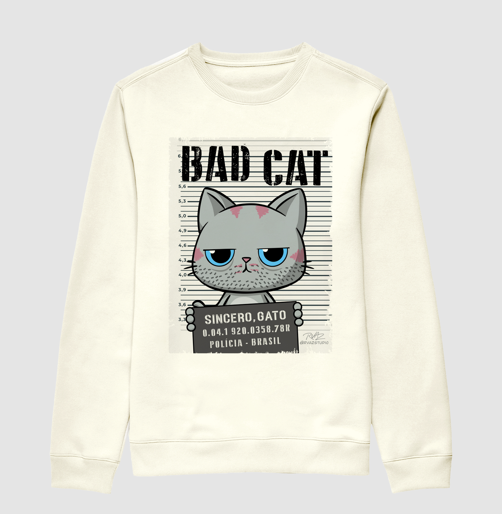 Camiseta Bad Cat - Imagem 2