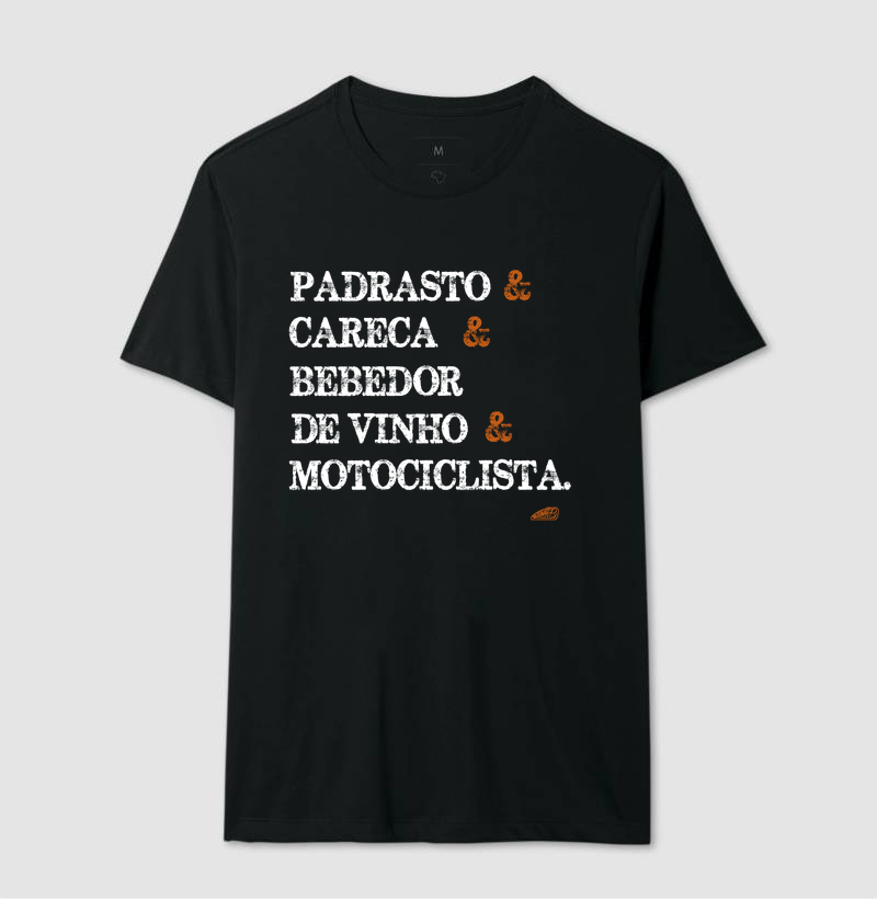 Padrasto Careca Bebedor de Vinho e Motociclista  - Imagem 2